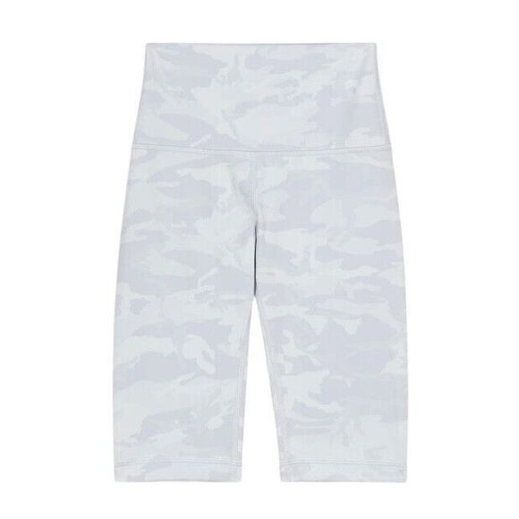 LULULEMON Incognito Camo Alpine White Energy Bra 10 + Wunder Under Short 10" 6 - Picture 3 of 10